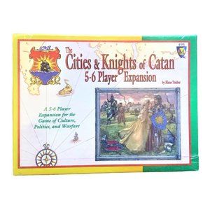 Mayfair Catan Cities and Knights Expansion Boardgame NEW AND SEALED